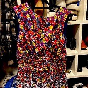 Jessica Simpson size 8 flower printed dress.